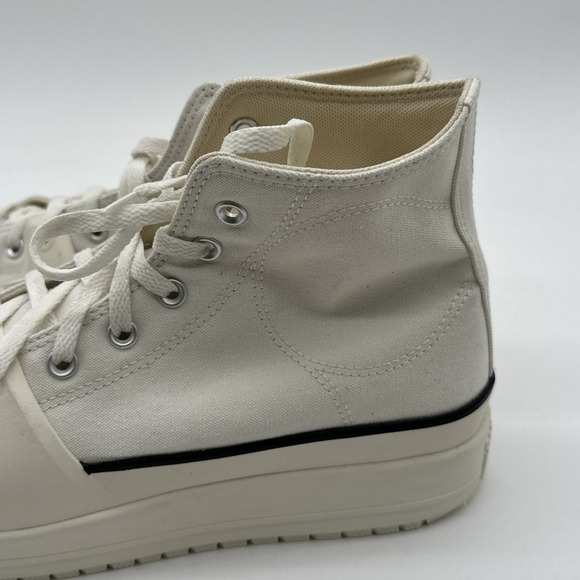 NEW Converse Chuck Taylor All Star HI Platform Sneakers White + A02832C SZ 11 - Picture 12 of 12